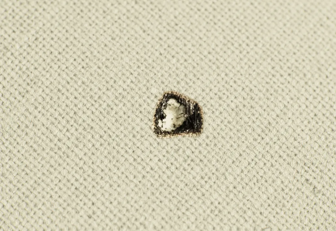 Burned seat cushions